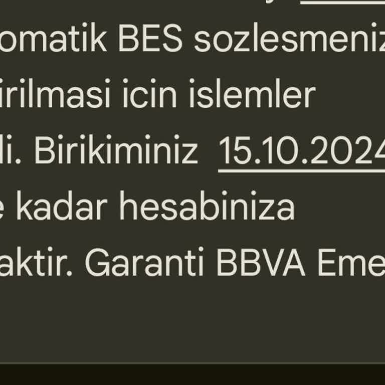Otomatik BES İptalinde Para İadesi Sorunu