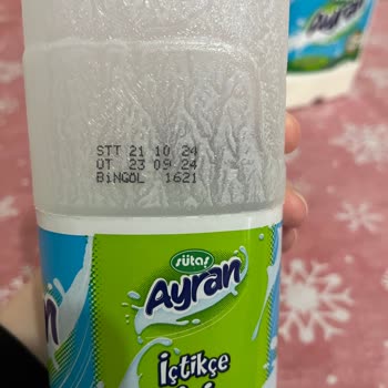 Sütaş Ayranda Şaşırtıcı Koku Ve Tat Sorunu