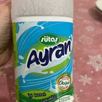 Sütaş Ayranda Şaşırtıcı Koku Ve Tat Sorunu