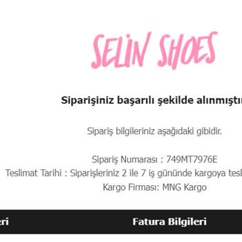 Selinshoes'un Kargo Gecikmesi Ve İletişim Sorunu