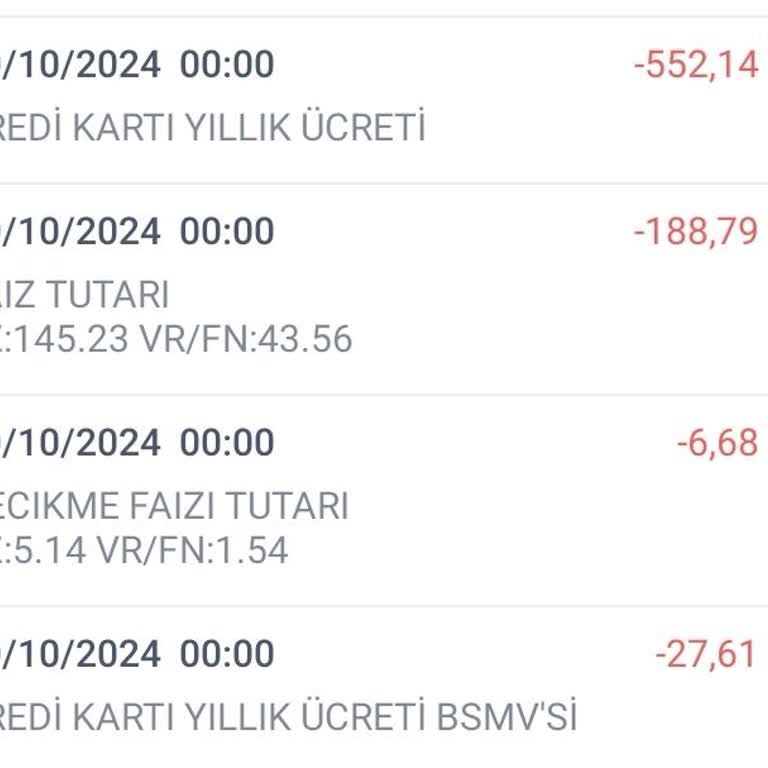 Yıllık Üyelik Ücreti Ve Haksız Kesintiler Hakkında Şikayet