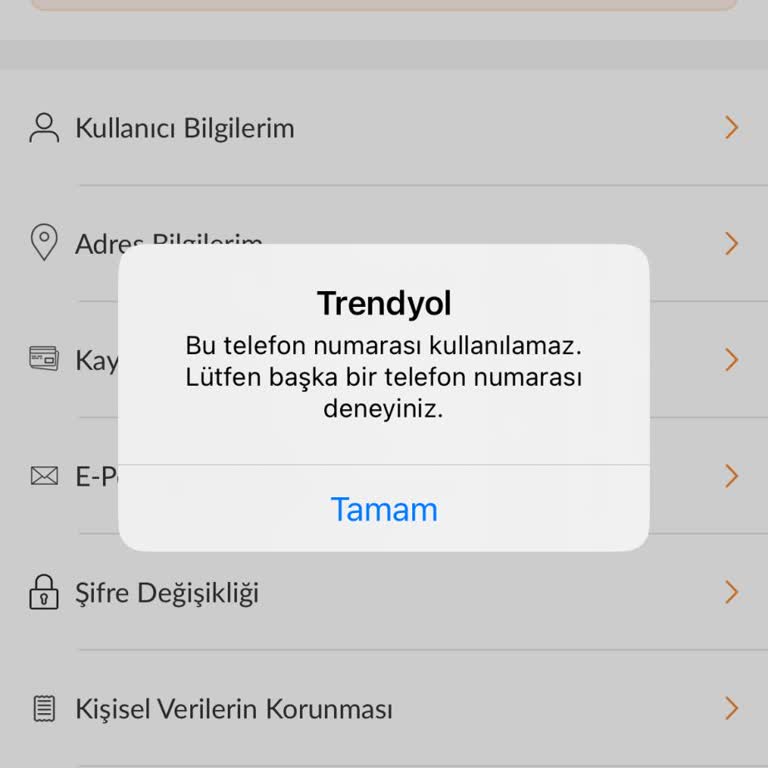 Trendyol Hesap Güncelleme Sorunu Ve Kayıp Veriler