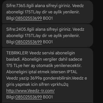 Onaysız Ücretlendirme Ve İade Talebi