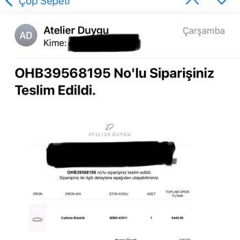 Bilekliğin Taşı Bir Haftada Düştü, Değişim Yerine Tamir Teklifi