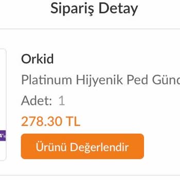 Yanlış Gönderilen Hijyenik Ped Ve İade Sorunu
