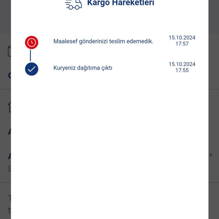 Kargo Dağıtım Sorunu Ve Yanıltıcı Bilgilendirme