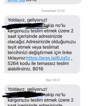 Aras Kargo Setbaşı Şubesinde Sürekli Teslimat Sorunu