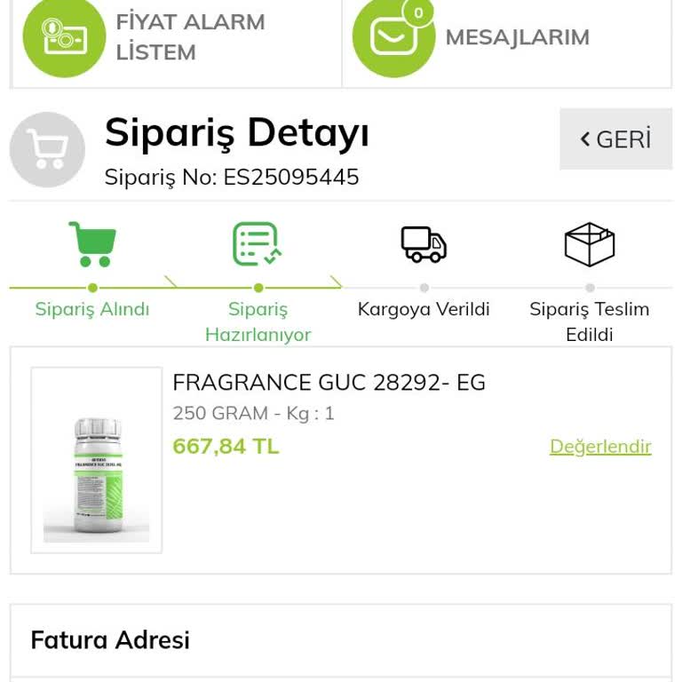 Parfüm Esansı Beklentileri Karşılamıyor