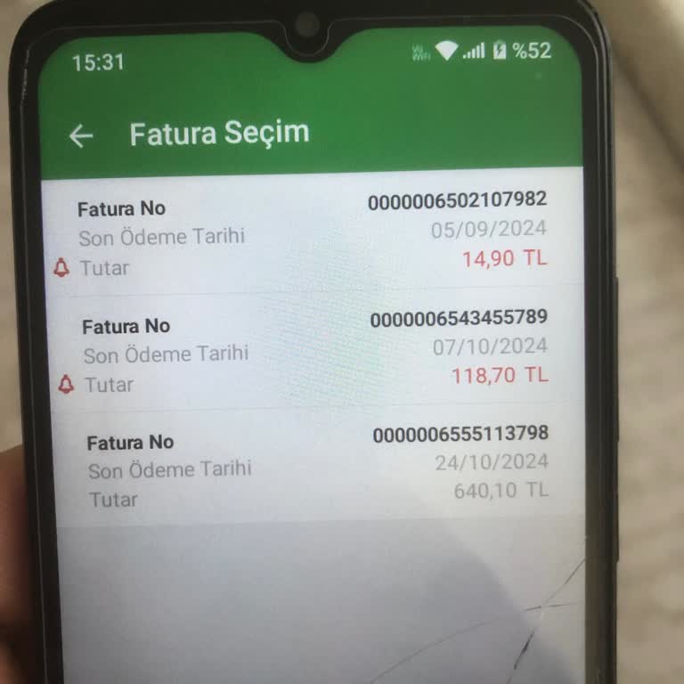 Kullanılmayan Hat İçin Beklenmedik Fatura Sorunu