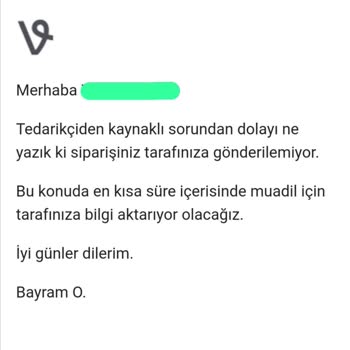Vivense'den Sipariş Gelmiyor, Ücret İadesi Yapılmıyor