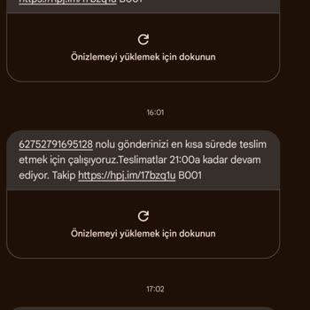 Teslimat Sorunu Ve Müşteri Hizmetleri Deneyimi