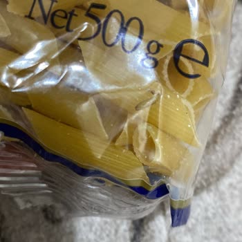 Anpa Gross'tan Aldığım Makarnalarda Kurt Şoku