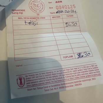 Fahiş Taksi Ücreti Ve Şikayet Talebi