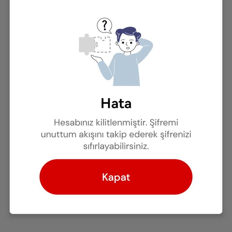 Passo Uygulamasında Hesap Kilitlenmesi Sorunu