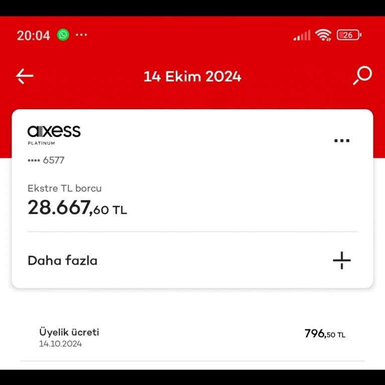 Akbank Axess Kart Üyelik Ücretine İtiraz