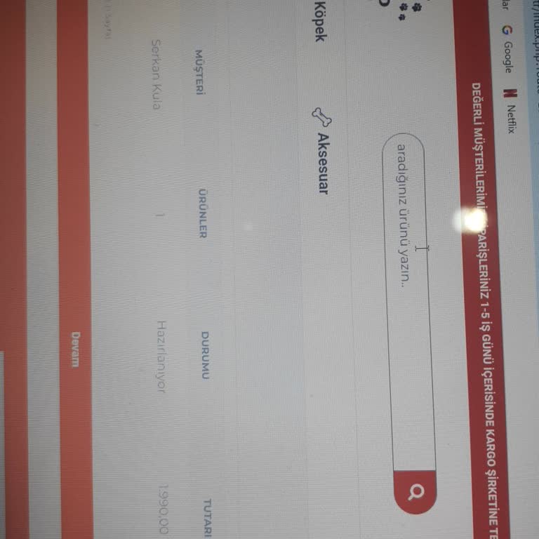Kedi Maması Teslim Edilmedi: İletişim Sorunu
