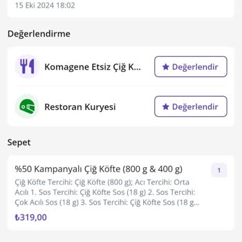 Teslim Edilemeyen Sipariş Ve İlgisiz Müşteri Hizmetleri
