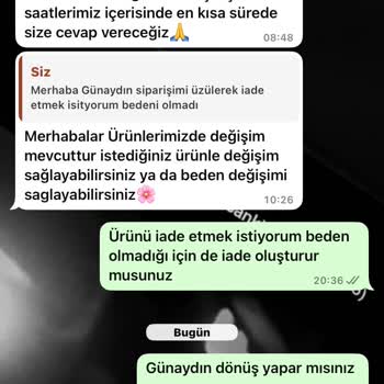 İletişim Sorunları Ve İade Zorlukları