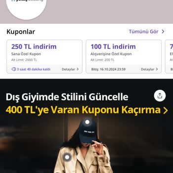 Kupon Kullanımı Ve Canlı Destek Sorunu