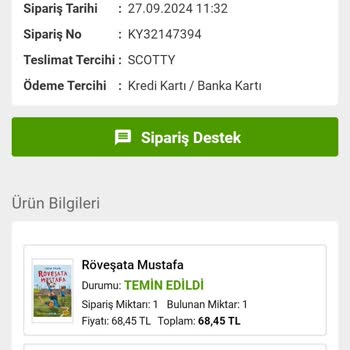 Kitapyurdu Siparişi Teslimat Sorunu Ve İletişim Eksikliği