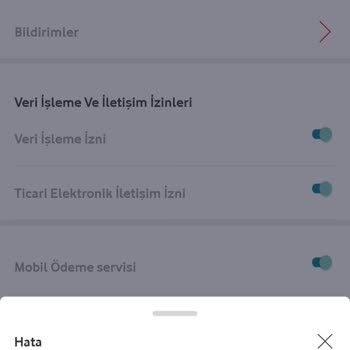 Vodafone Pay Hesabında Para Transfer Sorunu