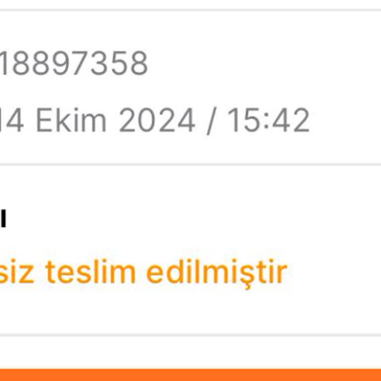 Sipariş Komşuya Bırakıldı, Para İadesi Yapılmıyor