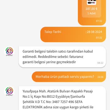 Trendyol Satıcısından Aldığım Fön Tarağı Mağduriyeti