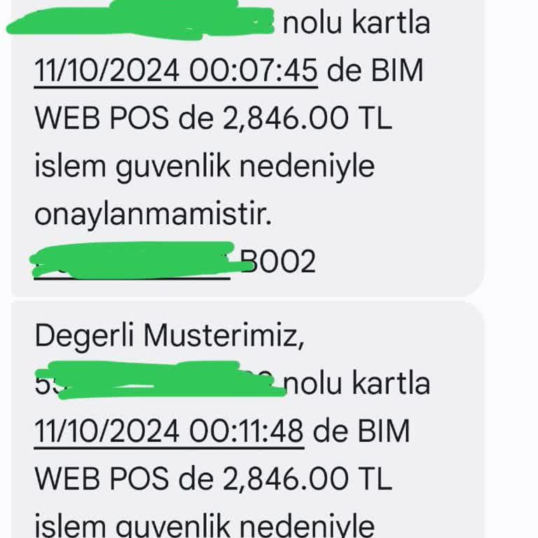 Çifte Ödeme Ve İletişim Eksikliği: BİM'den Yanıt Bekliyorum