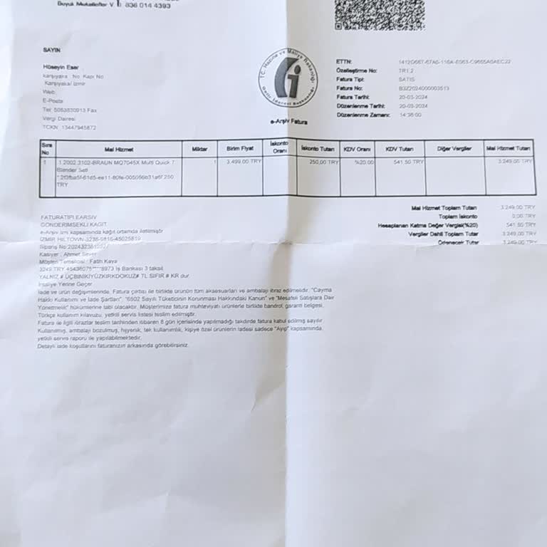 Braun Blender Setinde Hayal Kırıklığı