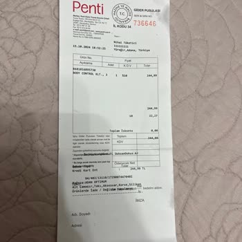 Yanlış Ürün İadesinde Barajyolu Penti Mağazasının Sorumsuzluğu
