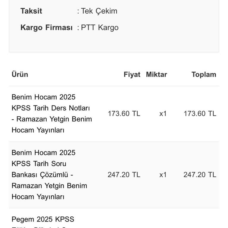 Kitap Siparişim Neden Kargoya Verilmiyor?