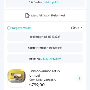 Teslim Edilmeyen TV Ünitesi Ve İletişim Sorunları