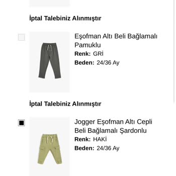 Sipariş Gecikmesi Ve Ürün İptali Sorunu