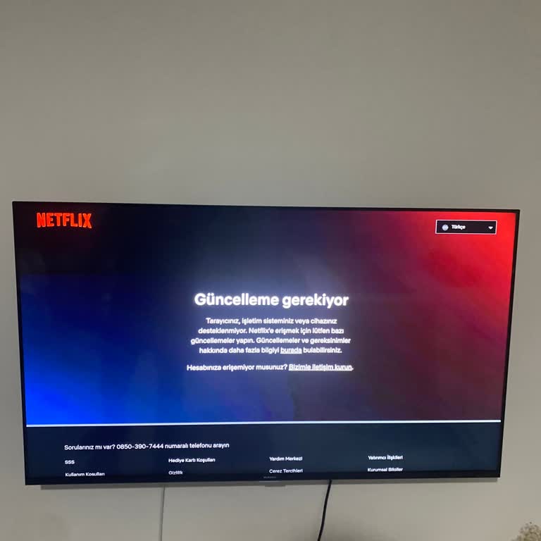 Netflix Bağlantı Sorunu: Güncelleme Hatası