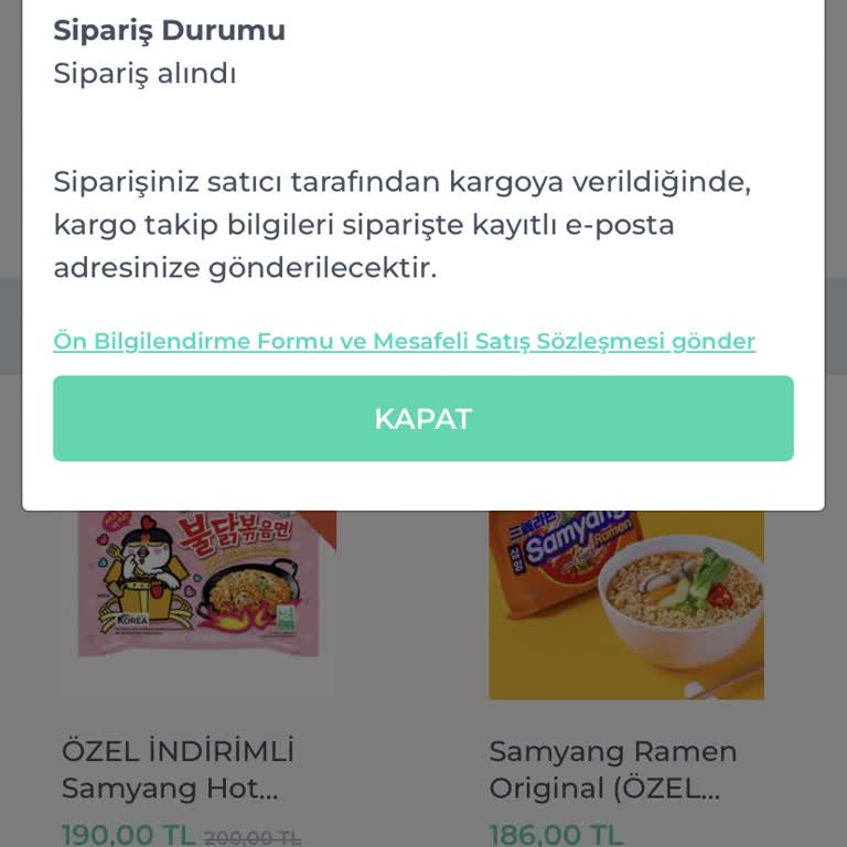 Siparişim Hala Kargoya Verilmedi Ve Satıcıya Ulaşamıyorum