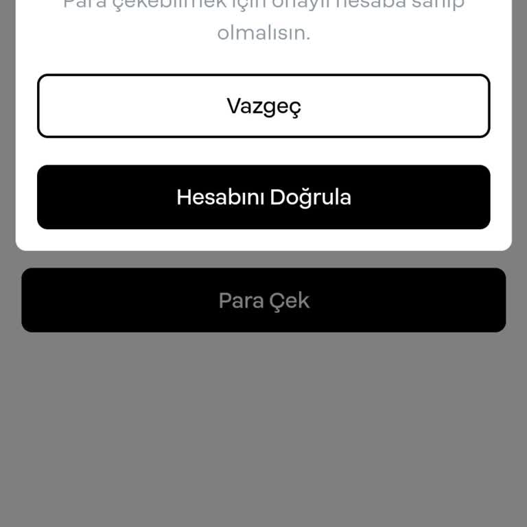 Papara Hesap Doğrulama Sorunu!