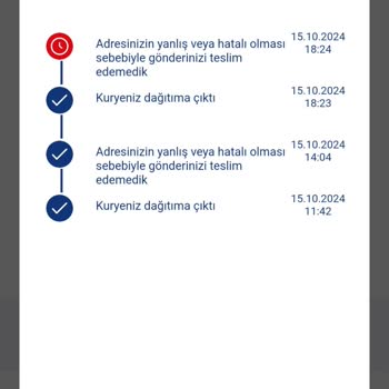 Adres Bulunamıyor, Kargo Teslim Edilemiyor