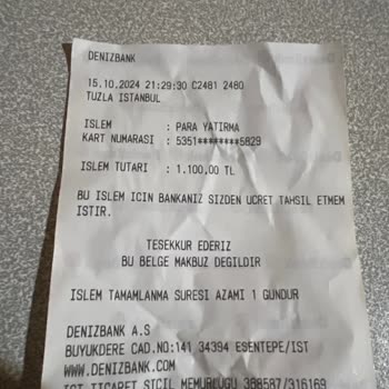 ATM Para Yatırma Sorunu Ve Müşteri Hizmetleri Zorluğu