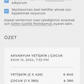 Emar Akvaryum'da Yanıltıcı İndirim Reklamı