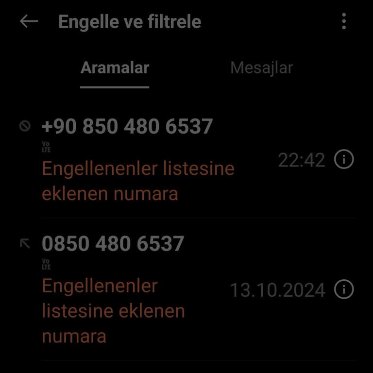 0850 480 65 37 Şikayeti