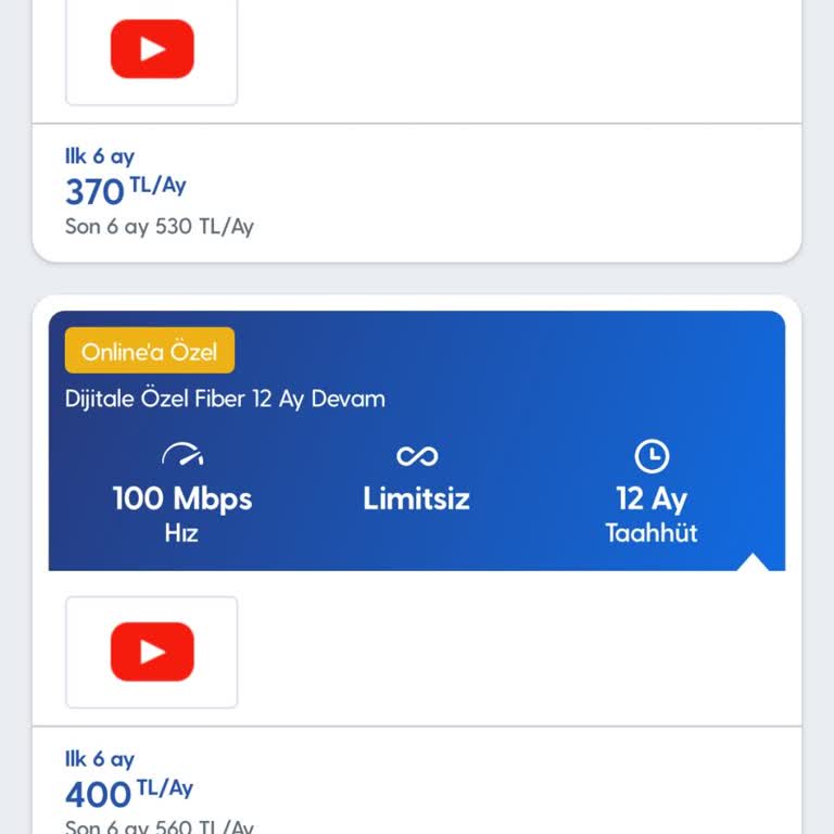 Turkcell Fiber İnternet Fiyat Artışı