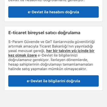 Sahibinden Hesap Doğrulama Sorunu