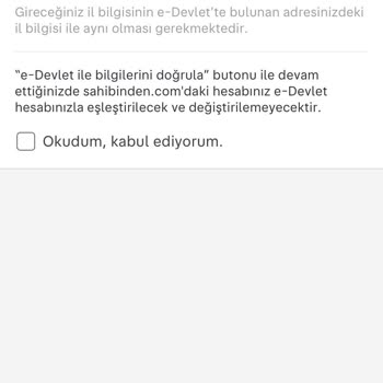 Sahibinden Hesap Doğrulama Sorunu