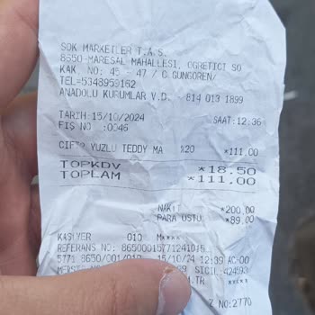 Şok Market'te Hijyen Sorunu