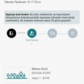 Vivense'den İade Ve Bilgilendirme Sorunu