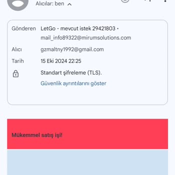 Letgo'da Güvenlik Açığı Ve Müşteri Desteği Eksikliği