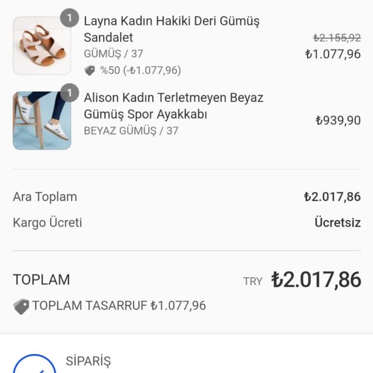 Sipariş Gönderilmedi, İletişim Engellendi
