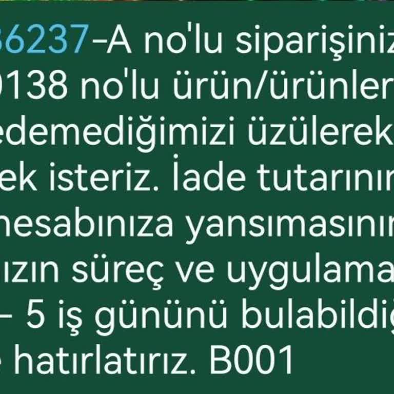 Teknosa'dan Sipariş İptali Ve Yanıltıcı Bilgilendirme