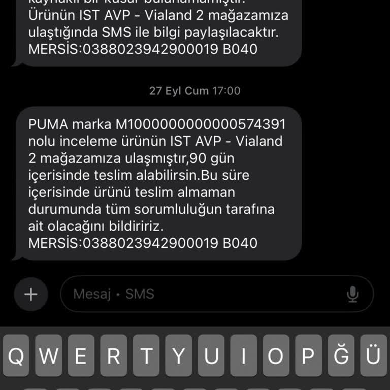 Puma Ayakkabının 3 Ayda Delinmesi Ve Değişim Sorunu