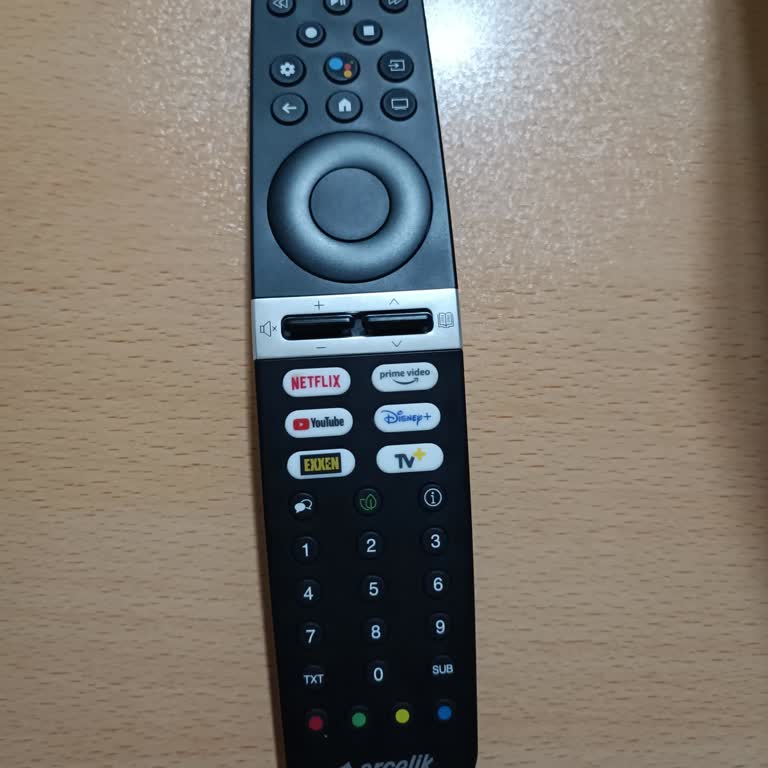 Arçelik Televizyon Kumandası Açma/Kapama Sorunu